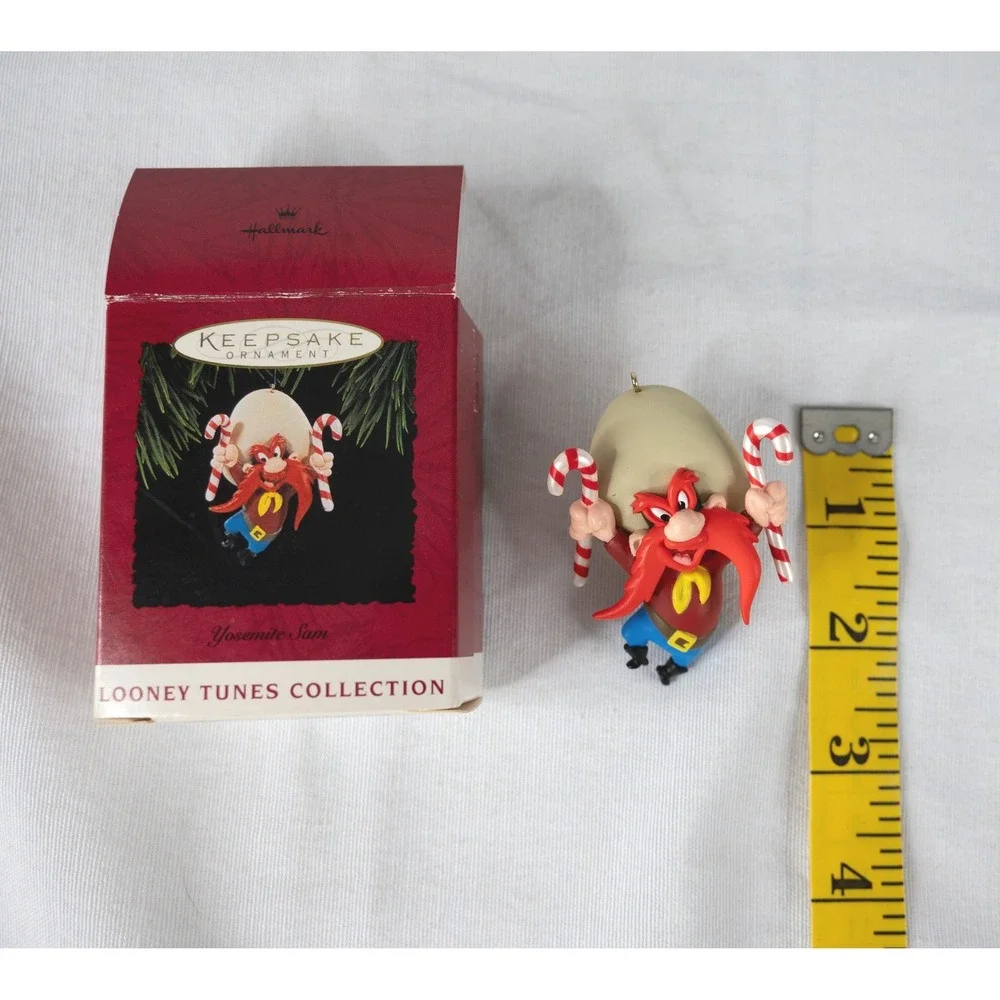 Hallmark Ornament Yosemite Sam Looney Tunes 1994 Red Excellent Vintage Keepsake